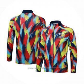 Jacket Arsenal 2025-2026 Blue Yellow Red