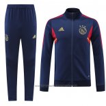 Jacket Tracksuit Ajax 2022-2023 Blue