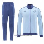 Jacket Tracksuit Argentina Kids 2024-2025 Light Blue