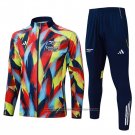 Jacket Tracksuit Arsenal Kids 2025-2026 Blue Yellow Red