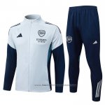 Jacket Tracksuit Arsenal Kids 2025-2026 Grey