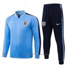 Jacket Tracksuit England Kids 2026-2027 Blue