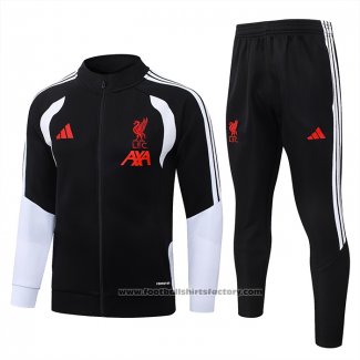 Jacket Tracksuit Liverpool Kids 2026-2027 Black