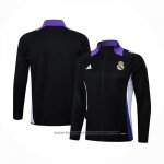 Jacket Tracksuit Real Madrid 2024-2025 Black