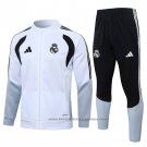 Jacket Tracksuit Real Madrid Kids 2026-2027 White