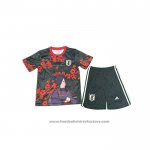 Japan Anime Shirt Kids 2025-2026 Black Red
