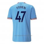 Manchester City Player Foden Home Shirt 2022-2023