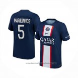 Paris Saint-Germain Player Marquinhos Home Shirt 2022-2023