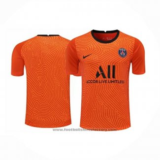 Paris Saint-germain Goalkeeper Shirt 2020-2021 Orange