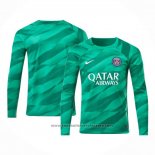 Paris Saint-germain Goalkeeper Shirt Long Sleeve 2023-2024 Green