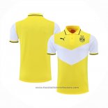 Polo Borussia Dortmund 2022-2023 Yellow and White