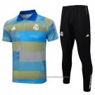 Polo Set del Real Madrid 2025-2026 Blue Green
