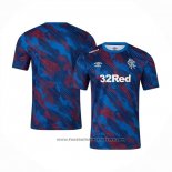 Pre-Match Shirt Rangers 2025-2026 Blue