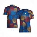 Pre-match Shirt Spain 2022 Blue
