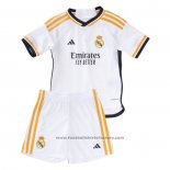 Real Madrid Home Shirt Kids 2023-2024
