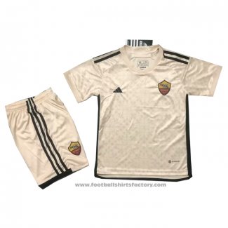 Roma Away Shirt Kids 2023-2024