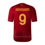 Roma Player Abraham Home Shirt 2022-2023