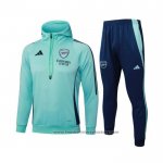 Sweatshirt Tracksuit Arsenal Kids 2024-2025 Green