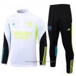 Sweatshirt Tracksuit Arsenal Kids 2023-2024 White