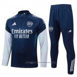 Sweatshirt Tracksuit Arsenal Kids 2025-2026 Blue Grey