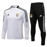 Sweatshirt Tracksuit Benfica 2021-2022 White