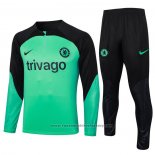 Sweatshirt Tracksuit Chelsea 2023-2024 Green