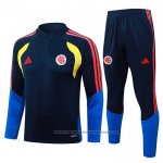 Sweatshirt Tracksuit Colombia Kids 2026-2027 Blue