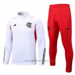 Sweatshirt Tracksuit Flamengo Kids 2023-2024 White