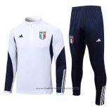 Sweatshirt Tracksuit Italy 2023-2024 White
