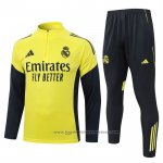 Sweatshirt Tracksuit Real Madrid Kid 2025-2026 Yellow