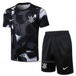 Tracksuit Corinthians Short Sleeve 2025-2026 Black - Shorts