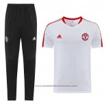 Tracksuit Manchester United Short Sleeve 2023-2024 White
