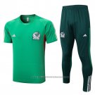 Tracksuit Mexico Short Sleeve 2022-2023 Green