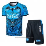 Tracksuit Napoli Short Sleeve 2025-2026 Blue - Shorts