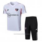 Tracksuit Sao Paulo Short Sleeve 2023-2024 White - Shorts