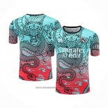 Training Shirt Real Madrid Dragon 2024-2025 Green and Red