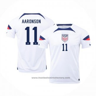 United States Player Aaronson Home Shirt 2022