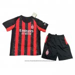 AC Milan Home Shirt Kids 2025-2026