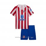 Atletico Madrid Home Shirt Kids 2025-2026
