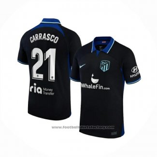 Atletico Madrid Player Carrasco Away Shirt 2022-2023