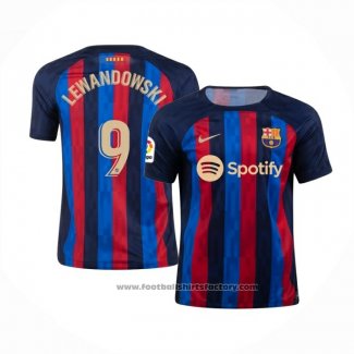 Barcelona Player Lewandowski Home Shirt 2022-2023