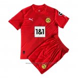 Borussia Dortmund Goalkeeper Shirt Kids 2022-2023 Red