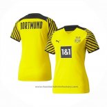 Borussia Dortmund Home Shirt Womens 2021-2022