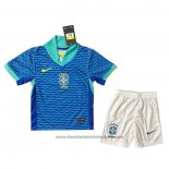 Brazil Away Shirt Kids 2024