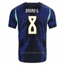 Brazil Player Bruno Guimaraes Away Shirt 2026