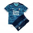 Feyenoord Away Shirt Kids 2023-2024