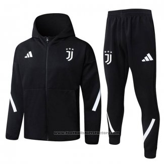 Hooded Tracksuit Juventus 2025-2026 Black
