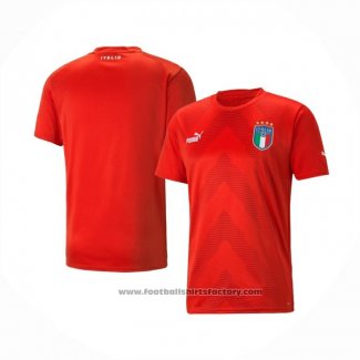 Italy Goalkeeper Shirt 2022 Red