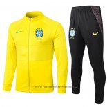 Jacket Tracksuit Brazil 2020-2021 Yellow