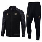 Jacket Tracksuit Paris Saint-Germain Jordan 2023-2024 Black